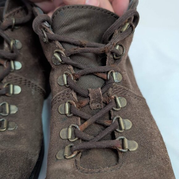 Clarks Collection Men's Darian Heath Dark Brown Suede Leather Lace-Up Boots - Picture 5 of 8